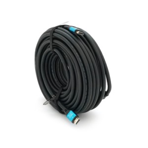 Кабель мультимедийный HDMI M to HDMI M 25.0m V2.0 4Kx2K black Merlion (YT-HDMI(M)/(M)4KV2.0-25m/19123)