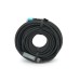 Кабель мультимедийный HDMI M to HDMI M 25.0m V2.0 4Kx2K black Merlion (YT-HDMI(M)/(M)4KV2.0-25m/19123)