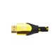 Кабель мультимедийный HDMI M to HDMI M 3.0m V2.1 8K60Hz 4K120Hz black/gold Ritar (YT-HDMI(M)/(M)V2.1-3.0m/19949)
