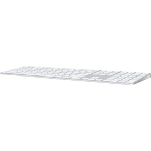 Клавіатура Apple Magic Keyboard with Touch ID Bluetooth/USB UA White (MXK73UA/A)