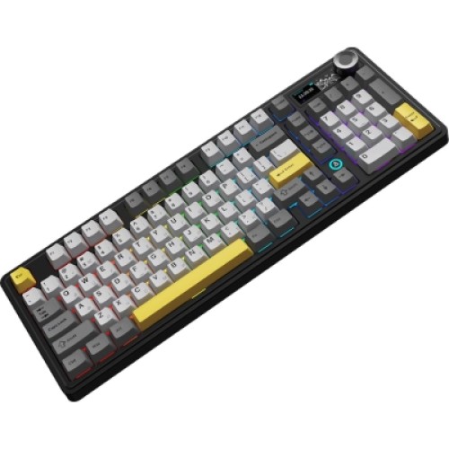 Клавиатура Ajazz AK980 Clear Sky Switch RGB Wireless/Bluetooth/USB Black (AK980-CS-BGY)