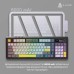 Клавиатура Ajazz AK980 Clear Sky Switch RGB Wireless/Bluetooth/USB Black (AK980-CS-BGY)
