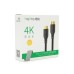 Кабель мультимедийный HDMI M to HDMI M 10.0m V2.0 4K UHD black VEGGIEG (YT-HDMI(M)/(M)HA-10/19716)