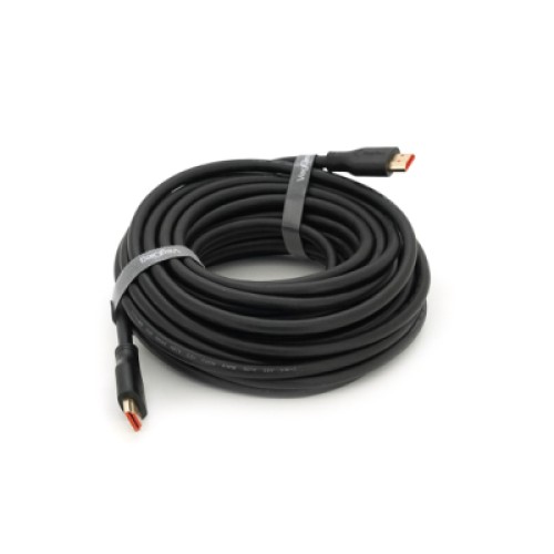 Кабель мультимедийный HDMI M to HDMI M 10.0m V2.0 4K UHD black VEGGIEG (YT-HDMI(M)/(M)HA-10/19716)