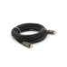 Кабель мультимедийный HDMI M to HDMI M 12.0m V2.0 4K UHD black VEGGIEG (YT-HDMI(M)/(M)HA-12/19717)