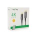 Кабель мультимедийный HDMI M to HDMI M 20.0m V2.0 4K UHD black VEGGIEG (YT-HDMI(M)/(M)HA-20/19719)