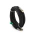 Кабель мультимедийный HDMI M to HDMI M 20.0m V2.0 4K UHD black VEGGIEG (YT-HDMI(M)/(M)HA-20/19719)