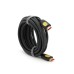 Кабель мультимедийный HDMI M to HDMI M 5.0m V2.0 4K UHD black VEGGIEG (YT-HDMI(M)/(M)HA-5/19714)