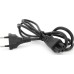 Кабель питания C5 1.2m 0.5mm black Voltronic (PC-184/2 CEE7/16-C5-1.2M/42609)