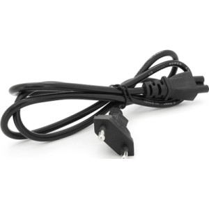 Кабель питания C5 1.2m 0.5mm black Voltronic (PC-184/2 CEE7/16-C5-1.2M/42609)
