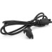 Кабель питания C5 1.2m 0.5mm black Voltronic (PC-184/2 CEE7/16-C5-1.2M/42609)