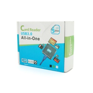 Считыватель флеш-карт Voltronic USB 3.0 to SD/MMC/MS/TF/M2 white (HDH-939W/08625)