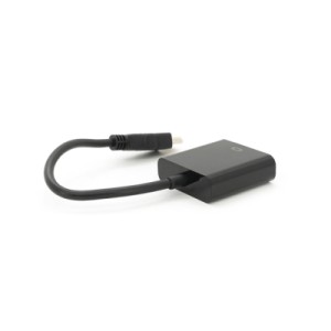Переходник HDMI M to VGA F 0.1m 4K/2K black Voltronic (YT-C-HDMI(M)/VGA(F)-B)