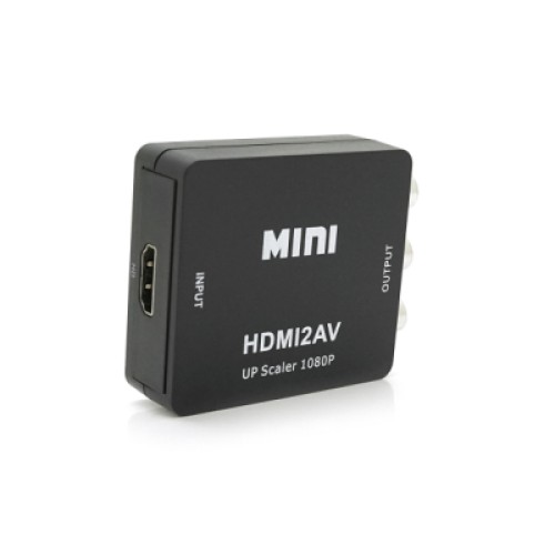 Переходник HDMI F to 3xRCA F AV 720P/1080P black Voltronic (YT-CM-HDMI/AV-B)