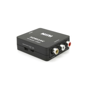 Переходник HDMI F to 3xRCA F AV 720P/1080P black Voltronic (YT-CM-HDMI/AV-B)