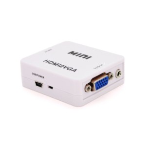 Переходник HDMI F to VGA F 720P/1080P white Voltronic (YT-CM-HDMI/VGA)
