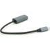 Переходник USB-C to RJ45 0.18m 1000Mbps gray Voltronic (YT-Type-C(M)/RJ-45(F)-G/27033)
