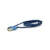 Дата кабель USB 2.0 to Micro 5P 1.0m 2A magnetic nylon blue Ninja (YT-NAMC-M/BL/04351)