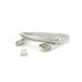 Дата кабель USB 2.0 to Lightning 1.0m 2A magnetic nylon silver Voltronic (YT-MCFB-L/S/13190/09165)