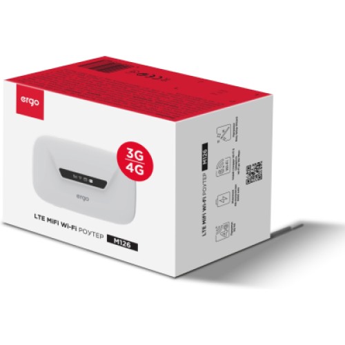 Мобильный Wi-Fi роутер Ergo M126