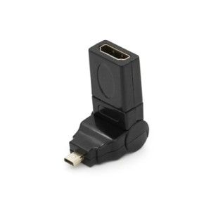 Переходник microHDMI M to HDMI F 360° Voltronic (YT-A-microHDMI(M)/(F)360°)