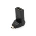 Переходник microHDMI M to HDMI F 360° Voltronic (YT-A-microHDMI(M)/(F)360°)