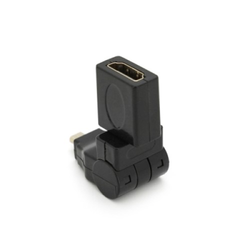 Переходник microHDMI M to HDMI F 360° Voltronic (YT-A-microHDMI(M)/(F)360°)