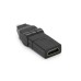Переходник microHDMI M to HDMI F 360° Voltronic (YT-A-microHDMI(M)/(F)360°)