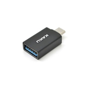 Переходник USB 3.0 AF to Micro 5P M OTG black iKAKU (KSC-533)