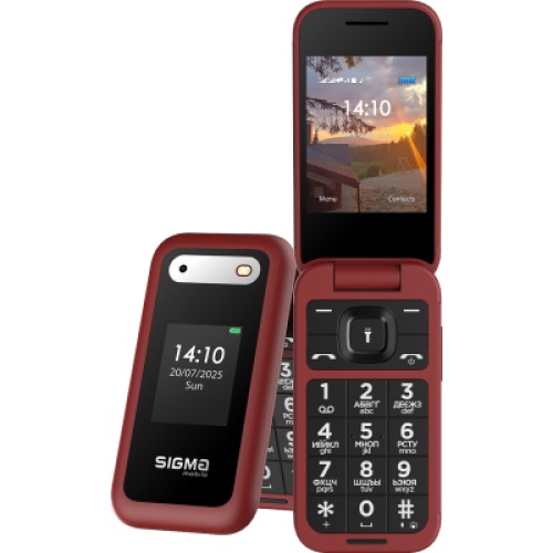 Мобильный телефон Sigma X-style 281 CLIK Red (4827798151426) Мобильный телефон Sigma X-style 281 CLIK Red (4827798151426)