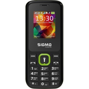 Мобільний телефон Sigma X-style 171 MINI Track Black-Green (4827798813720)