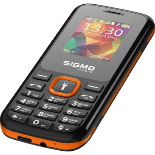 Мобильный телефон Sigma X-style 171 MINI Track Black-Orange (4827798813737)