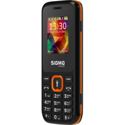 Мобильный телефон Sigma X-style 171 MINI Track Black-Orange (4827798813737)