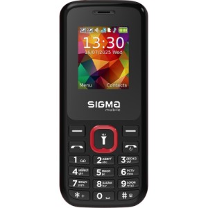 Мобильный телефон Sigma X-style 171 MINI Track Black-Red (4827798813744)