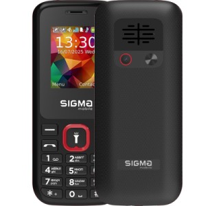 Мобильный телефон Sigma X-style 171 MINI Track Black-Red (4827798813744)