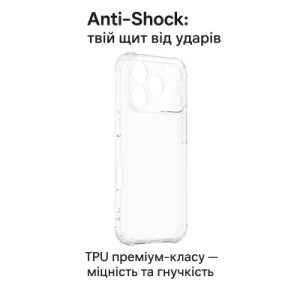 Чехол для мобильного телефона BeCover Anti-Shock Apple iPhone 17 Pro Max Clear (713799)