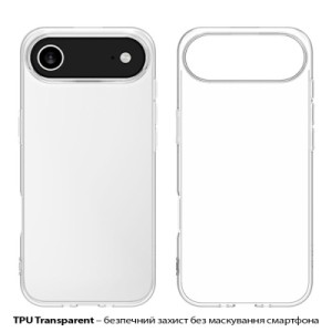 Чехол для мобильного телефона BeCover Apple iPhone 17 Air Transparent (713759)