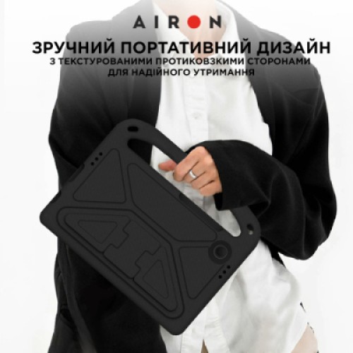 Чехол для планшета AirOn Premium EVA Samsung Galaxy Tab A11 2025 Black (4822352781154)