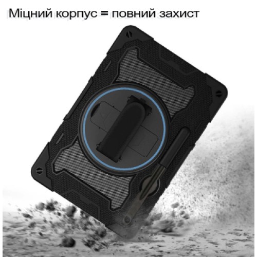Чехол для планшета BeCover Horizontal handle Samsung Galaxy Tab S10 Lite SM-X400/406 10.9" Black (713820)