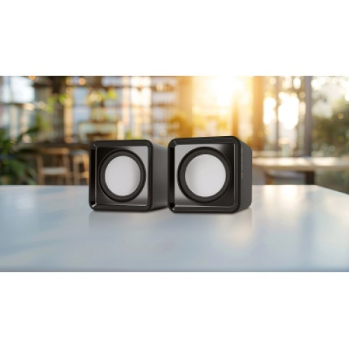 Акустическая система REAL-EL S-10 USB Black (EL121100020)