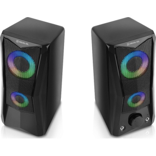 Акустическая система REAL-EL S-107 USB Black (EL121100017)