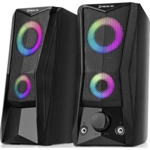 Акустическая система REAL-EL S-107 USB Black (EL121100017)