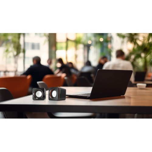 Акустическая система REAL-EL S-13 USB Black (EL121100021)
