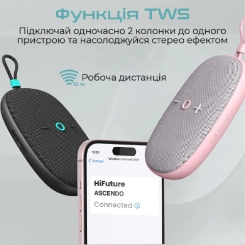 Акустическая система HiFuture Ascendo 20W Pink (ascendo.pink)