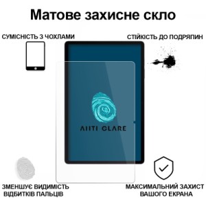 Стекло защитное BeCover Matte Anti-Glare Samsung Galaxy Tab S10 Lite SM-X400/406 10.9" (713819)