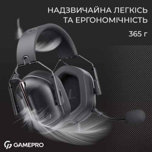 Наушники GamePro Genesis Hunter Black (HS1350B)
