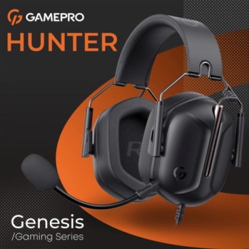 Наушники GamePro Genesis Hunter Black (HS1350B)