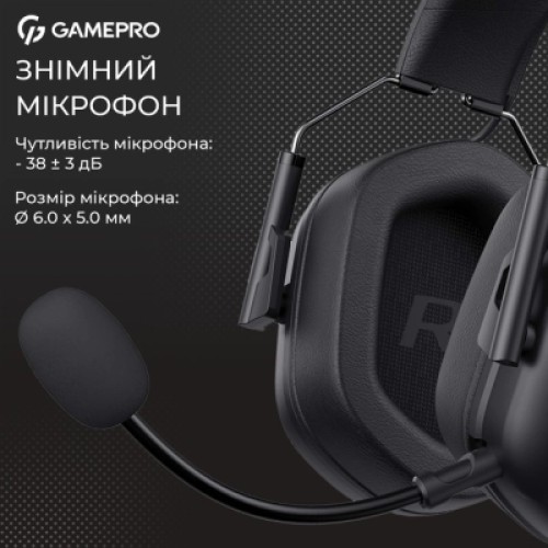 Наушники GamePro Genesis Hunter Black (HS1350B)