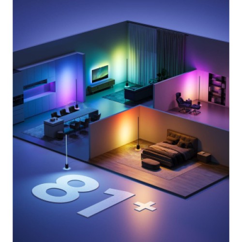 Торшер Govee H6079, 1500Lm, RGBICW, with speaker, WI-FI/Bluetooth, black (H6079312) Торшер Govee H6079, 1500Lm, RGBICW, with speaker, WI-FI/Bluetooth, black (H6079312)