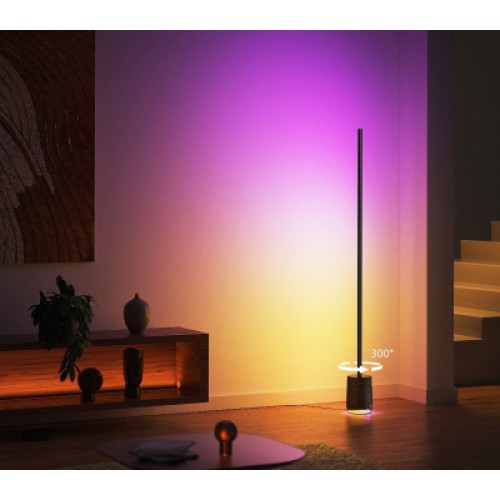 Торшер Govee H6079, 1500Lm, RGBICW, with speaker, WI-FI/Bluetooth, black (H6079312) Торшер Govee H6079, 1500Lm, RGBICW, with speaker, WI-FI/Bluetooth, black (H6079312)